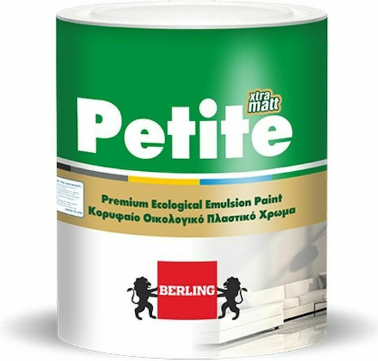 Berling Petite Matt Пластмасова Боя Екологична За Стайна Употреба Черна 3л