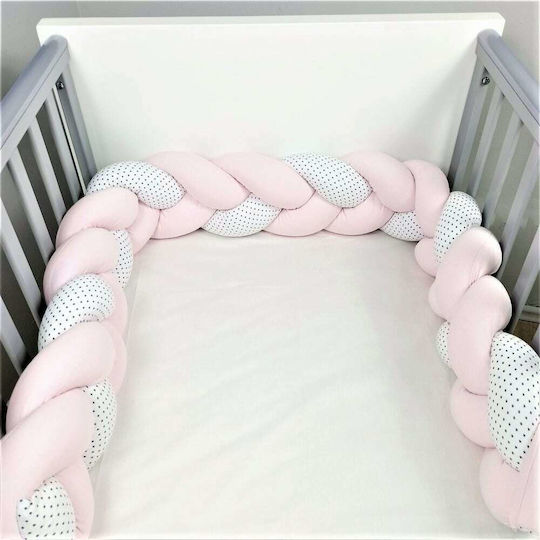 Baby Star Αστέρι Πάντα Πλεξούδα Εσωτερική Ροζ 19x210cm
