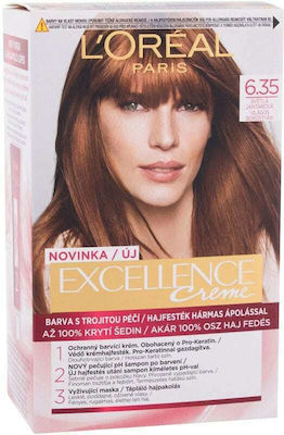 L'Oreal Paris Excellence Cream Colour 6.35 Light Amber 48ml