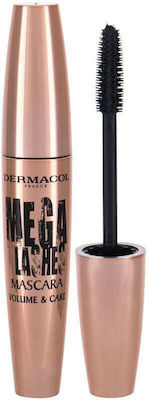 Dermacol Mega Lashes Care Mascara für Band & Eisstockschießen Black 11.5ml