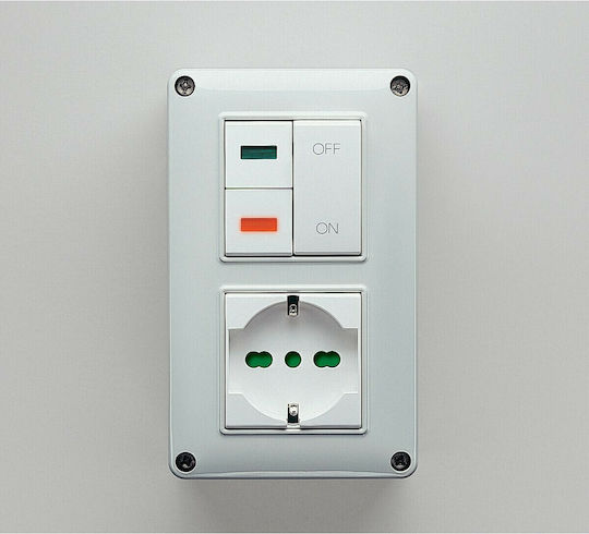 Vimar Plana Surface Mounted Electrical Box Branching IP40