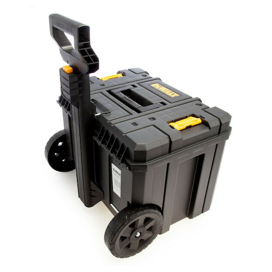 DEWALT TSTAK Τροχήλατο Πλαστικό Μπαούλο Μεταφοράς και Αποθήκευσης Εργαλείων Π63.5xB51.2xΥ43.2cm DWST83347-1