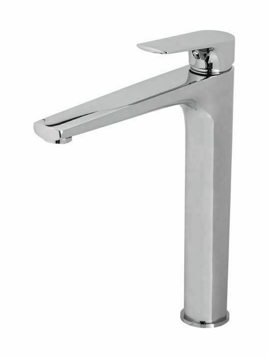 Gloria America Como Mixing Tall Sink Faucet Silver