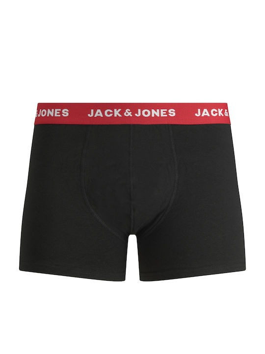 Jack & Jones Herren Boxershorts Schwarz 2Packung