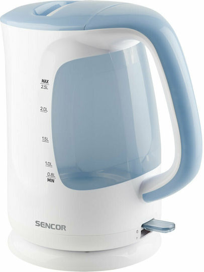 Sencor Βραστήρας 2.5lt 2200W Λευκός