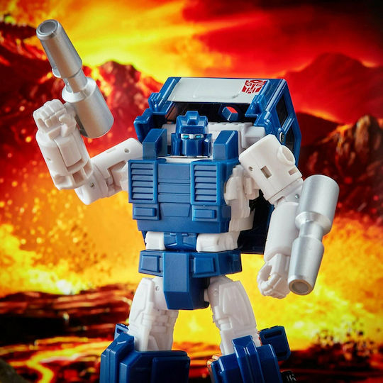 Action Figure enerations War for Cybertron: Kingdom Deluxe WFC-K32 Autobot Pipes Transformers for 8+ Years