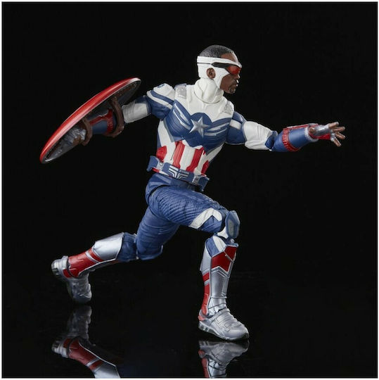 Action Figure Sam Wilson & Steve Rogers Marvel Avengers Captain America for 4+ years old Years 15cm.