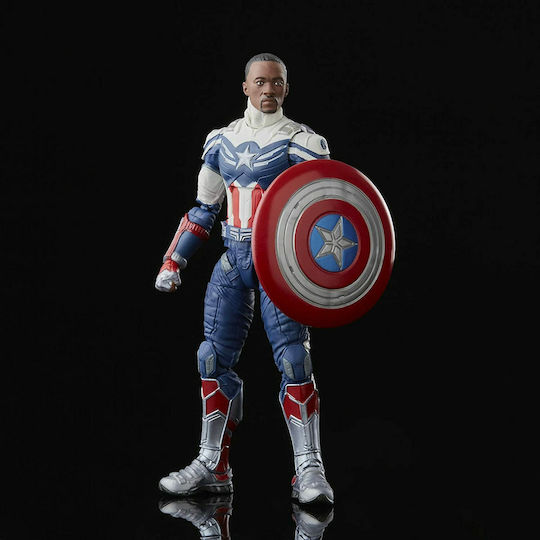 Action Figure Sam Wilson & Steve Rogers Marvel Avengers Captain America for 4+ years old Years 15cm.