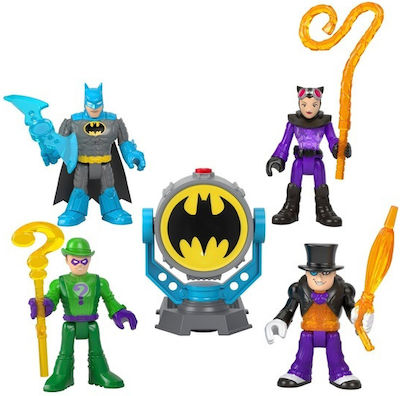 Φigură de acțiune Batman Super Friends Hall cu lumină pentru copii de 3+ ani