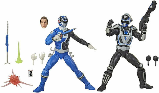 Φιγούρα Δράσης S.P.D. B-Squad Blue Ranger vs S.P.D. A-Squad Blue Ranger Power Rangers για 4+ Ετών 15εκ.