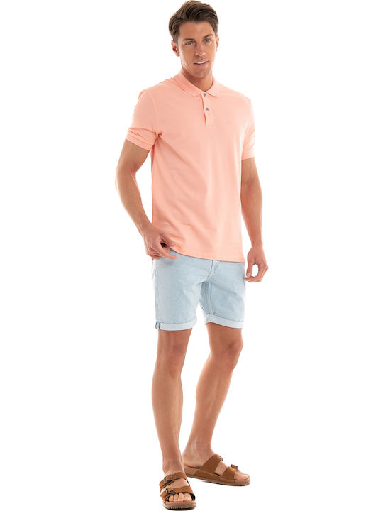 Anker K4073 Men's Shorts Jeans Light Blue