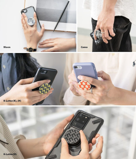 Ringke Pop Socket Griptok Мобилен Classic Coral Червен C63140005