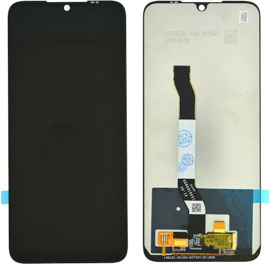 Xiaomi Οθόνη με Μηχανισμό Αφής για Redmi Note 8T (Μαύρο)