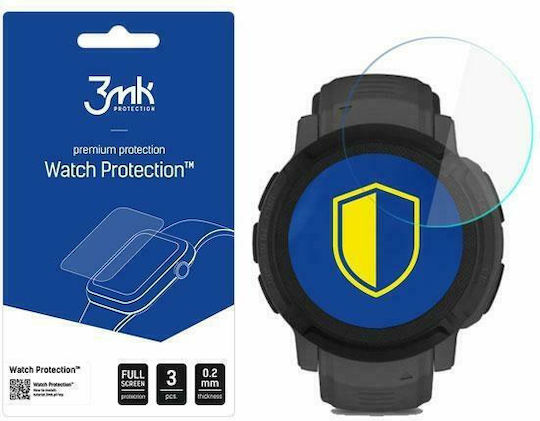 3MK FlexibleGlass Tempered Glass for the Garmin Instinct 2 3pcs