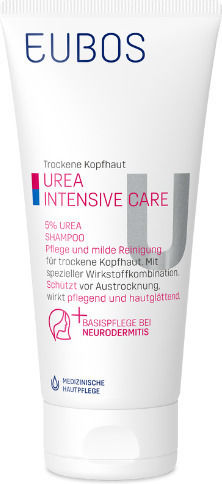 Eubos Urea 5% Shampoos gegen Trockene Kopfhaut für Trocken Haare 200ml