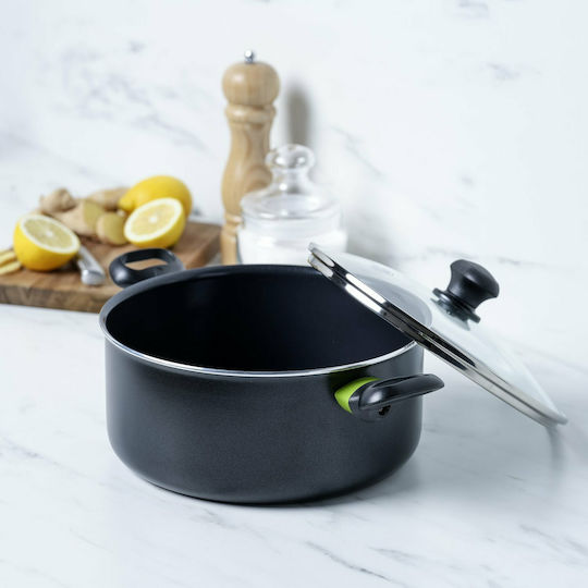 Green Pan Deep Pot made of Aluminum 4.91lt / 40cm