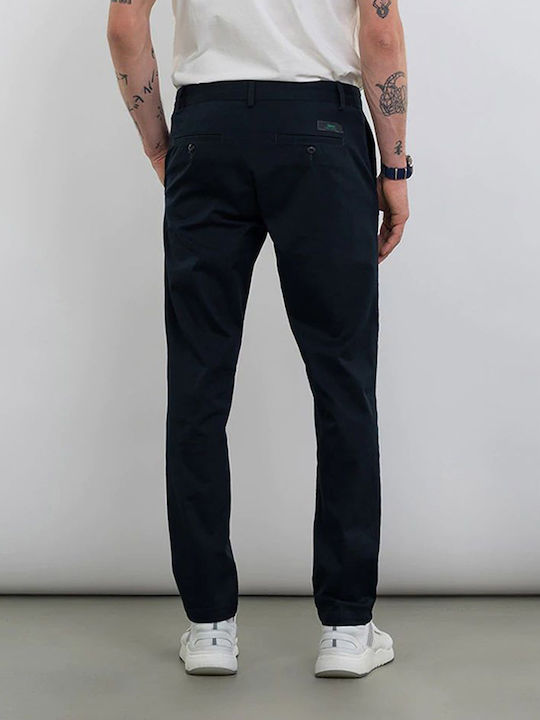 Franklin & Marshall Men's Trousers in Loose Fit Navy Blue