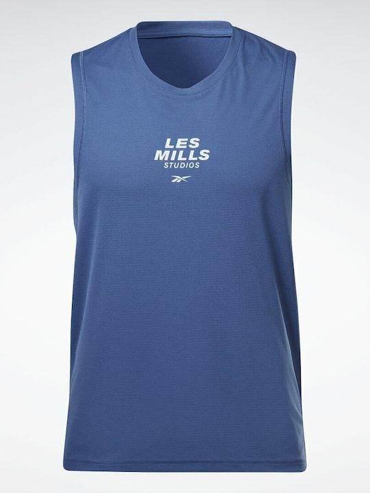 Les Millsâ Short Sleeve Athletic Blouse Batik Blue