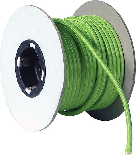ARlight DS 139 GN Fabric Cable 2x0.75mm² in Green Color 1m 0284074