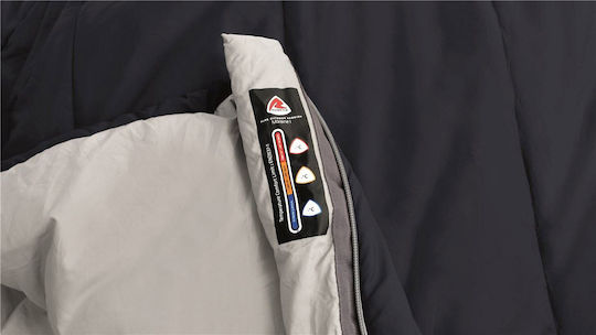 Robens Sleeping Bag Μονό 2 Εποχών Moraine I Μπλε