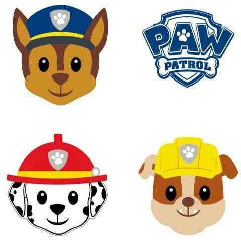 Eraser Set for Pencil and Pen Paw Patrol 4pcs