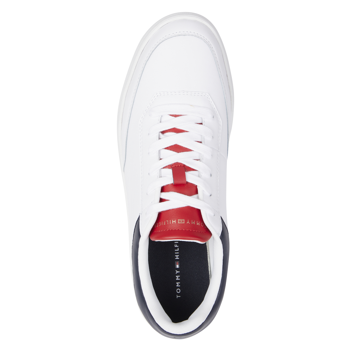 tommy hilfiger elevated cupsole suede