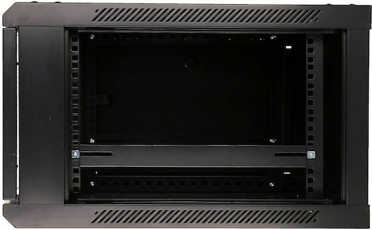 Extralink Wandmontiert Rack-Schrank 6U 60x60cm Schwarz EX.7232