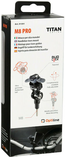 Lampa Titan Series Mount Phone Motorcycle with Clip for Steering Wheel