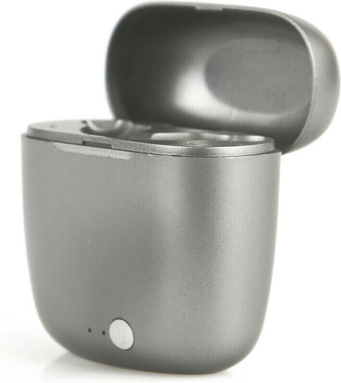 Lampa In-ear Bluetooth Handsfree Căști cu Carcasă de Încărcare Argintiu