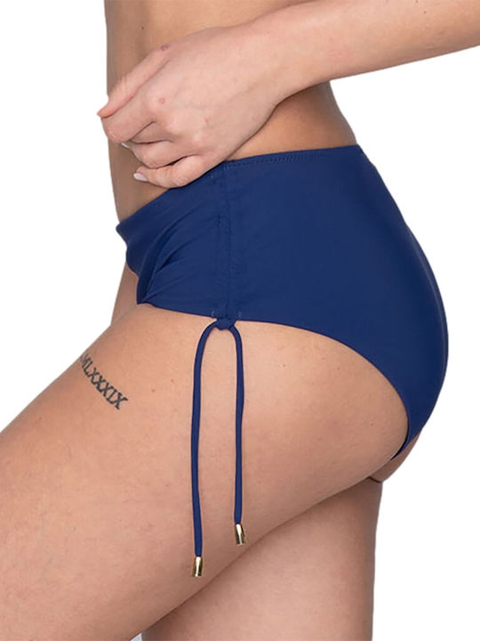 Bikini Slip High Waist Navy Blue