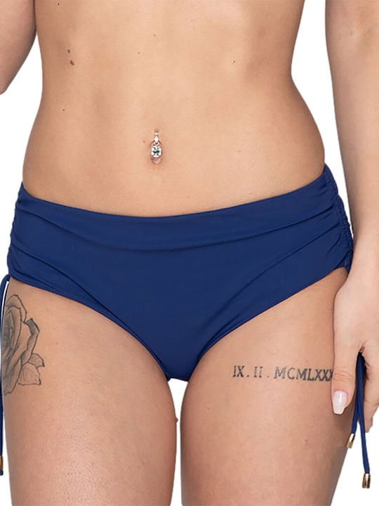 Bikini Slip High Waist Navy Blue