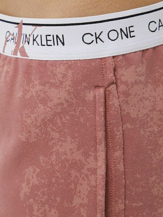 Calvin Klein Sommer Damen Pyjama-Shorts Rosa