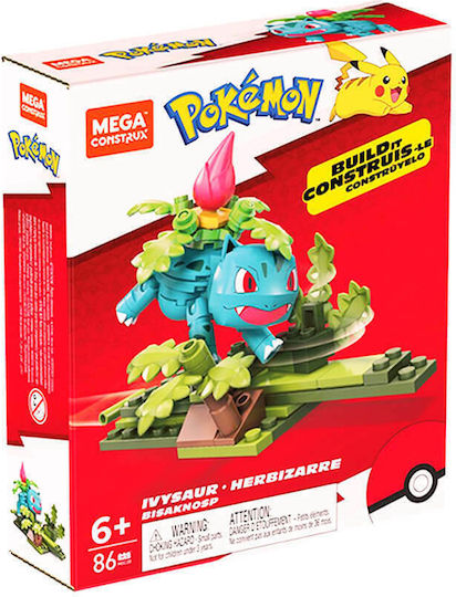 Mega Bloks Τουβλάκια Mega Construx Pokémon Power Packs για 6+ Ετών 86τμχ (Διάφορα Σχέδια) 1τμχ