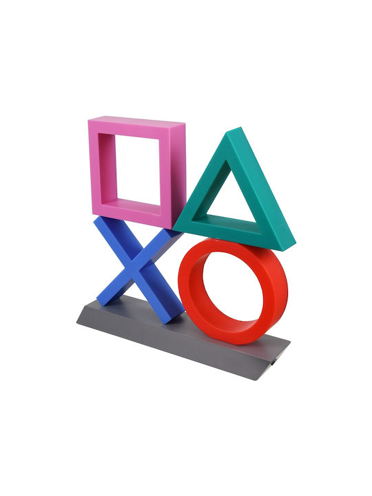 GloboStar Led Kids Decorative Lamp Playstation Multicolour 30.5x6x29.5εκ.