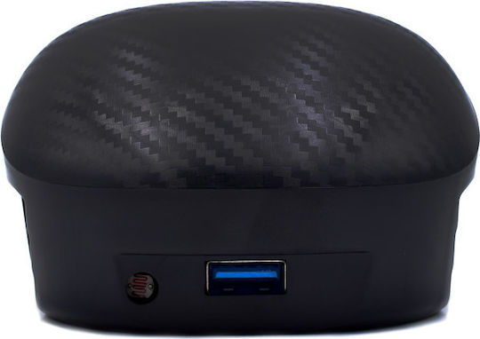 Autool HUD X50 Ψηφιακό Όργανο Θερμοκρασίας Νερού / Θερμόμετρο / Στροφόμετρο / Ταχύμετρο Αυτοκινήτου Μαύρο