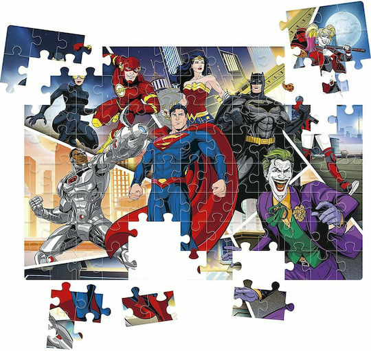 Kids Puzzle DC Cosmics for 6++ Years 104pcs Clementoni