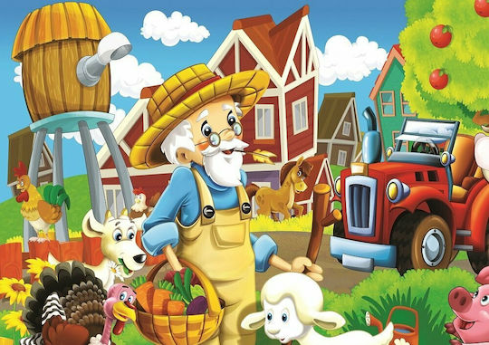 Детски Пъзел The Happy Farmer 2 in 1 59бр Art Puzzle