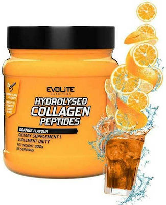 Evolite Hydrolyzed Collagen Peptides 300gr Orange