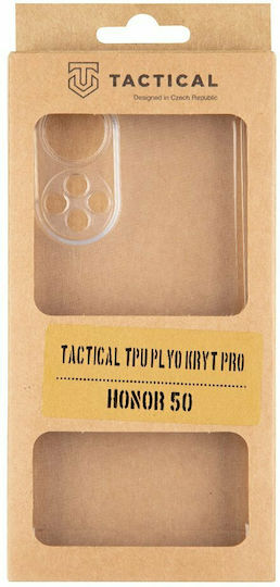 Tactical Plyo Umschlag Rückseite Silikon Transparent (Ehre 50)