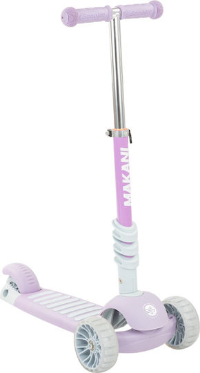 Kikka Boo Kikka Boo Kids Scooter 4 in 1 BonBon Candy 3-Wheel with Seat for 3+ Years Lilac