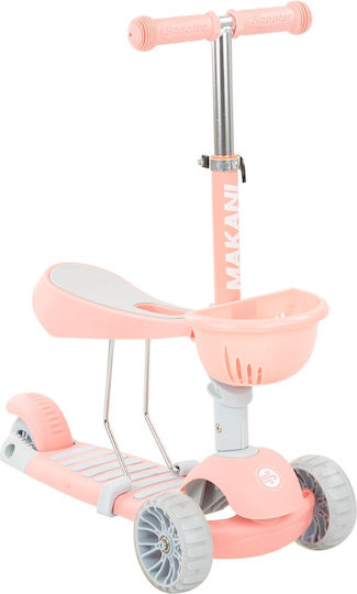 Kikka Boo Παιδικό Πατίνι 4 in 1 BonBon Candy Τρίτροχο με Κάθισμα για 3+ Ετών Ροζ