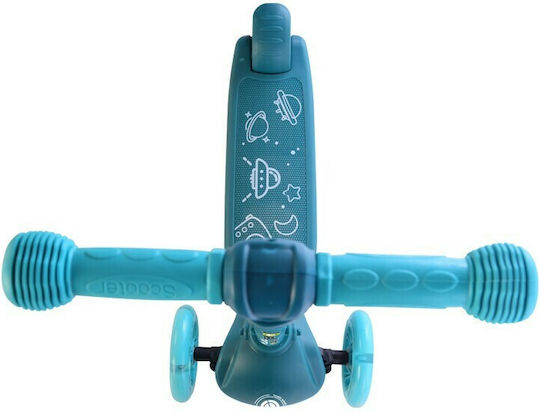Lorelli Kids Foldable Scooter Tamtam 3-Wheel For 3+ Years Green