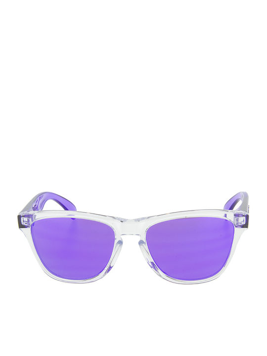 Oakley Frogskins Butterfly Kids Sunglasses with Polarized Transparent Lens