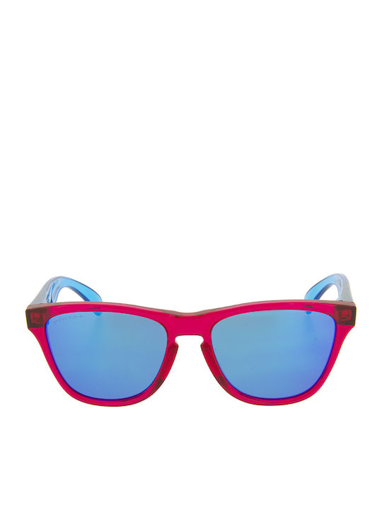 Oakley Frogskins Schmetterling Kinder-Sonnenbrillen mit Polarisiertem Spiegelglas Rosa