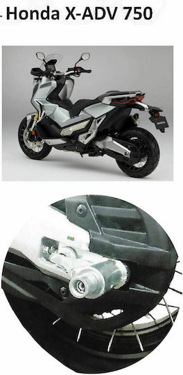 Push & Block Lacăt pinion spate motocicletă