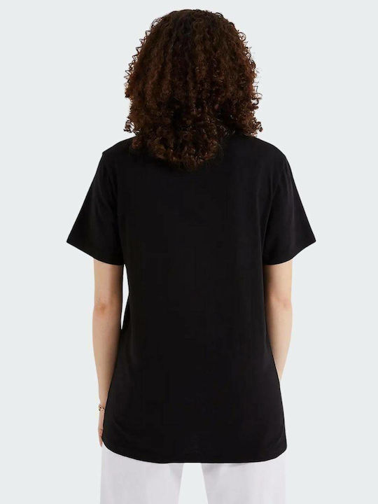 Ellesse Γυναικείο Αθλητικό T-shirt Μαύρο