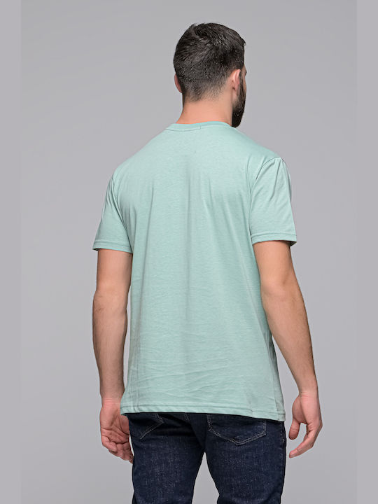 madmext Men's Short Sleeve T-shirt Green