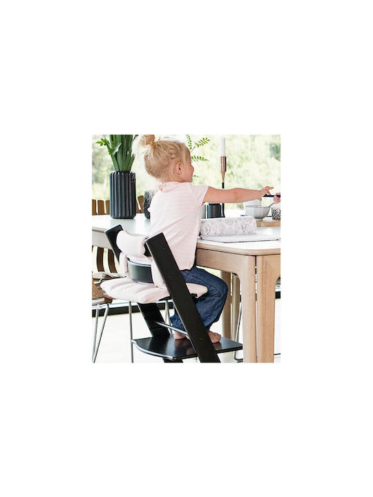 Stokke Tripp Trapp Καρεκλάκι Φαγητού με Ρυθμιζόμενο Ύψος Black