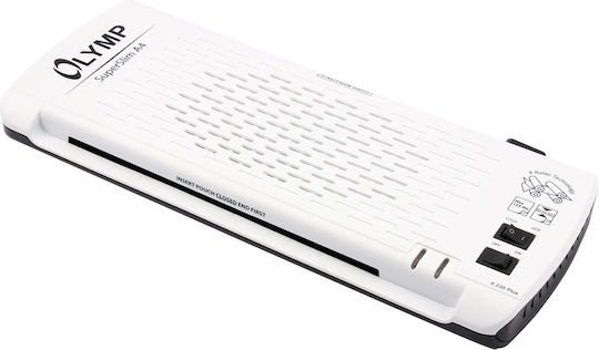 Olympia Laminator A 235 Plus Desktop White for A4 125 Microns with Cutter