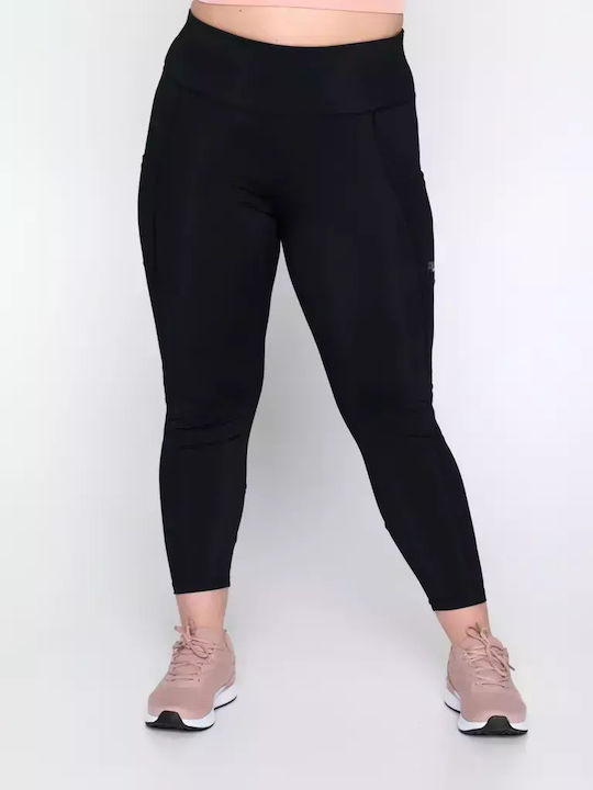 This Way Women's Cropped Training Legging High Waisted Black